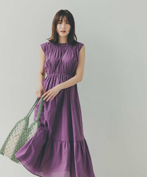 N.（N. Natural Beauty Basic）（エヌエヌナチュラルビューティーベーシック）の「マクラメ編トートバッグ（トートバッグ・レディース・ライトグリーン/オレンジ・ﾌﾘ-）」の8枚目の写真