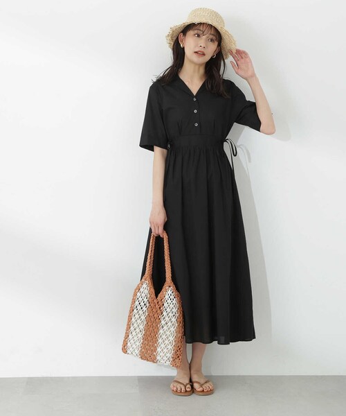 N.（N. Natural Beauty Basic）（エヌエヌナチュラルビューティーベーシック）の「マクラメ編トートバッグ（トートバッグ・レディース・ライトグリーン/オレンジ・ﾌﾘ-）」の17枚目の写真