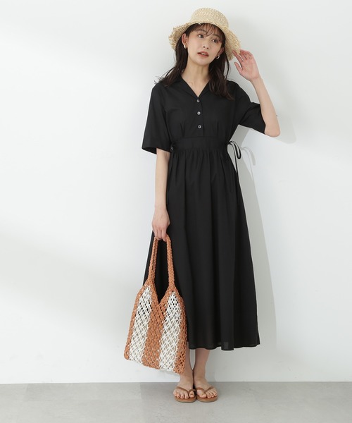 N.（N. Natural Beauty Basic）（エヌエヌナチュラルビューティーベーシック）の「マクラメ編トートバッグ（トートバッグ・レディース・ライトグリーン/オレンジ・ﾌﾘ-）」の11枚目の写真