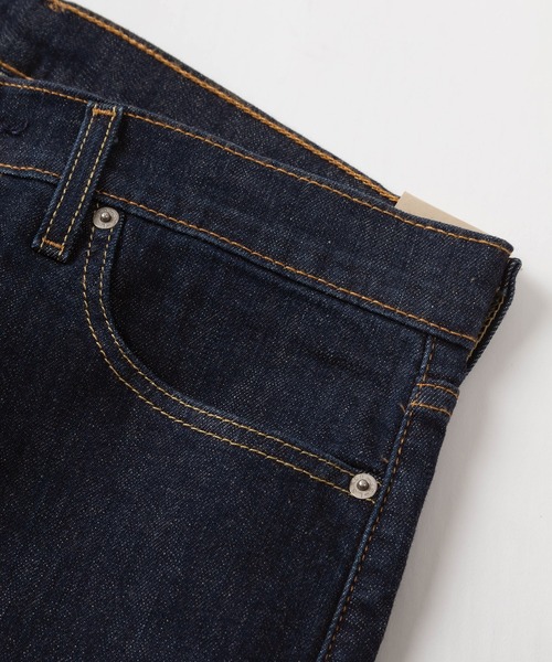 Levi's(リーバイス)の「【Levi’s/リーバイス】513 スリムストレート ストレッチ 5ポケット デニム/ジーンズ/インディゴブルー/ブラック(デニムパンツ・メンズ・ブラック/ワンウォッシュ・28inch/29inch/30inch/31inch/32inch/33inch/34inch/36inch)」の5枚目の写真