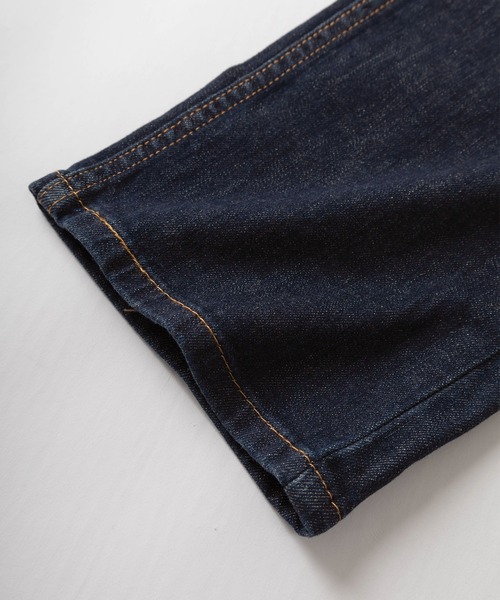 Levi's(リーバイス)の「【Levi’s/リーバイス】513 スリムストレート ストレッチ 5ポケット デニム/ジーンズ/インディゴブルー/ブラック(デニムパンツ・メンズ・ブラック/ワンウォッシュ・28inch/29inch/30inch/31inch/32inch/33inch/34inch/36inch)」の8枚目の写真