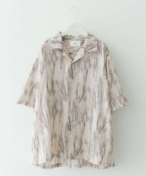 URBAN RESEARCH Sonny Label（アーバンリサーチサニーレーベル）の「エステルプリント総柄ショートスリーブシャツ（シャツ/ブラウス・メンズ・グレー系その他/グリーン系その他/ブルー系その他/ピンク系その他・MEDIUM/LARGE）」の16枚目の写真