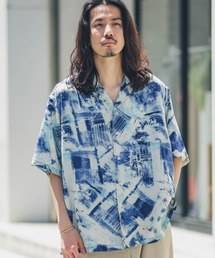 URBAN RESEARCH Sonny Label | エステルプリント総柄ショートスリーブシャツ(シャツ/ブラウス)