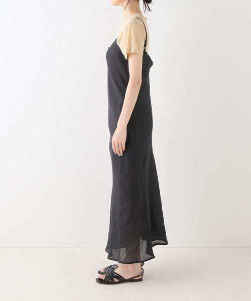 【関税込み】Baserange ベージュ Dydine マキシワンピース Baserange: ベージュ Dydine マキシワンピース | SSENSE 日本