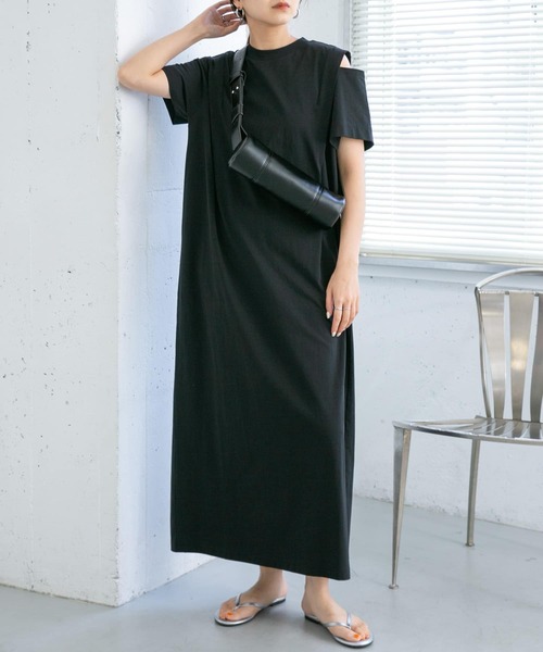 タグ付き 新品 KBF ショルダータックミニワンピース ブラック KBF｜ショルダータックミニワンピース | Rakuten Fashion(楽天