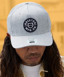 BRIXTON(ブリクストン)の「BRIXTON/ブリクストン CREST C MP SNAPBACK キャップ ベースボールキャップ 再入荷 2026年秋冬 秋服 冬服(キャップ)」