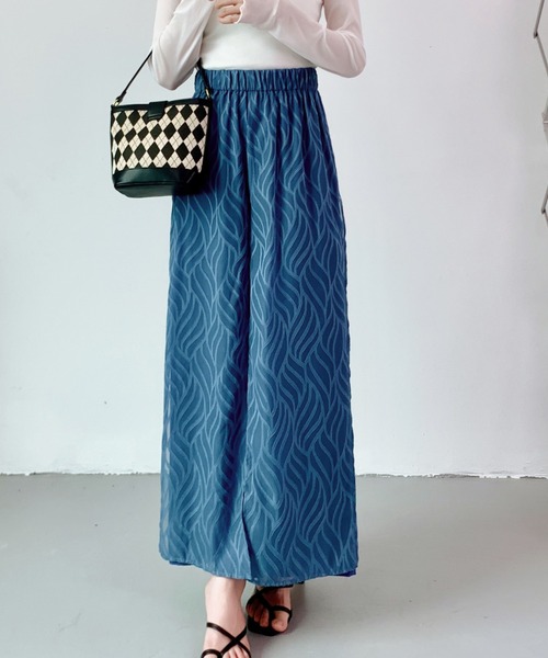 ECLIN（エクラン）の「レイヤード風ラップパンツ（その他パンツ・レディース・ブラック/ベージュ/ブルー・S/M）」の21枚目の写真