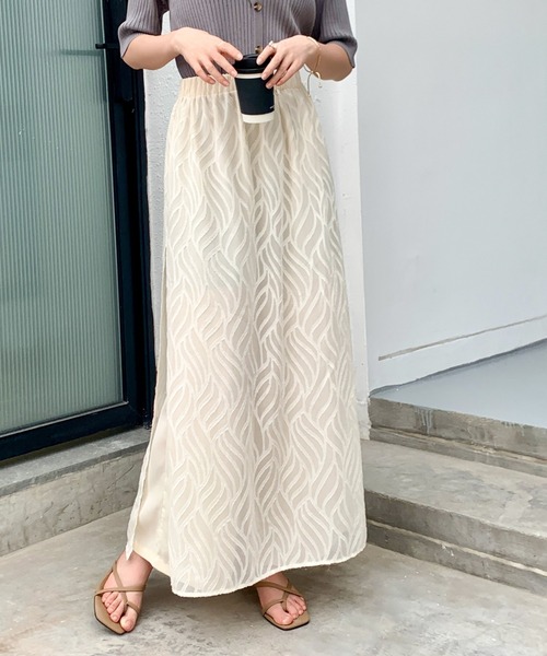 ECLIN（エクラン）の「レイヤード風ラップパンツ（その他パンツ・レディース・ブラック/ベージュ/ブルー・S/M）」の16枚目の写真