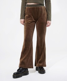 X-girl | VELOUR FLARE PANTS(その他パンツ)