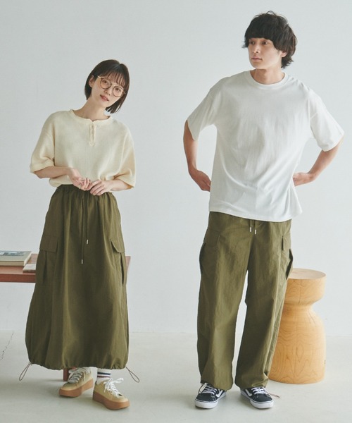 セール】ナイロンカーゴスカート（スカート）｜unclip（アンクリップ