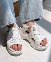 Heather | レースアップバルキーソールサンダル　963140(サンダル)