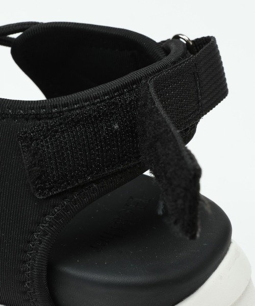 Heather(ヘザー)の「レースアップバルキーソールサンダル 963140(サンダル・レディース・ブラック/ホワイト/グレー・M/L)」の8枚目の写真