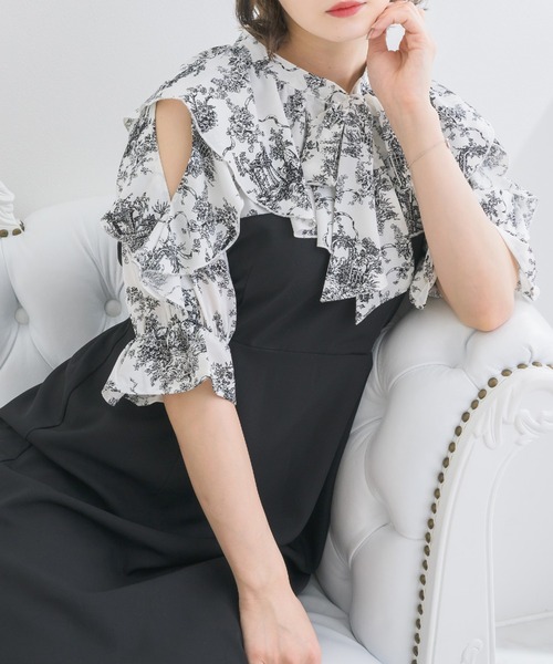 最終価格です❗(美品❗)ボウエー可愛いトップス　M TOPS | bow.a