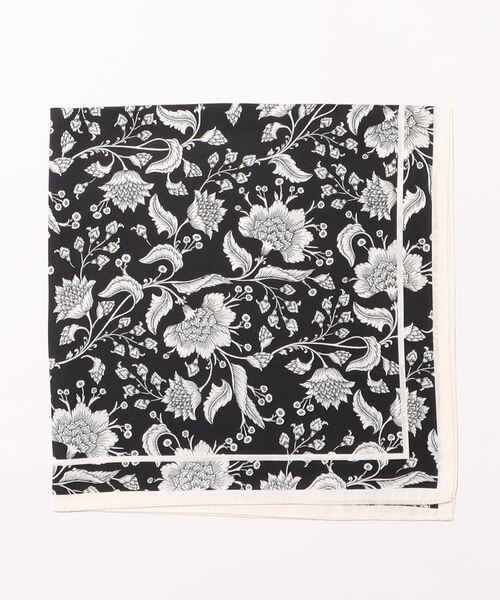 花柄シルクスカーフ(バンダナ/スカーフ)|UNION STATION(ユニオンステーション)
