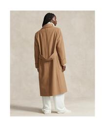 キャメル(らくだ)お素材★ラルフローレン★着丈123㎝★ダブルロングコート キャメル(らくだ)お素材☆ラルフローレン☆着丈123㎝☆ダブル