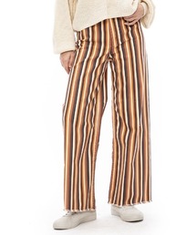 BILLABONG レディース 【SALT & FIRE】 FREE FALL PRINT ロングパンツ 【2023年秋冬モデル】/ビラボンボトムス