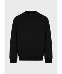 EMPORIO ARMANI | 【エンポリオ アルマーニ】フルジップスウェットシャツ ダブルジャージー製 ジャカードロゴディテール(スウェット)