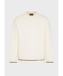 EMPORIO ARMANI | 【エンポリオ アルマーニ】フルジップスウェットシャツ ダブルジャージー製 ジャカードロゴディテール(スウェット)