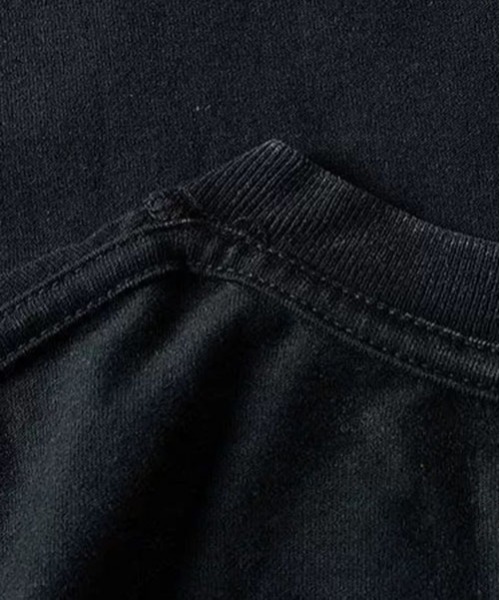 ROOPTOKYO（ループトウキョウ）の「ヴィンテージ加工 バックプリントTシャツ（Tシャツ/カットソー・メンズ・ブラック/ブラック系その他・M/L/XL）」の4枚目の写真