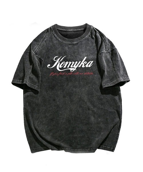 ROOPTOKYO（ループトウキョウ）の「ヴィンテージ加工 バックプリントTシャツ（Tシャツ/カットソー・メンズ・ブラック/ブラック系その他・M/L/XL）」の6枚目の写真