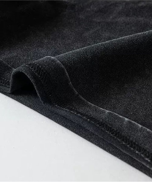 ROOPTOKYO（ループトウキョウ）の「ヴィンテージ加工 バックプリントTシャツ（Tシャツ/カットソー・メンズ・ブラック/ブラック系その他・M/L/XL）」の5枚目の写真