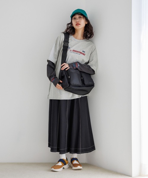 niko and...（ニコアンド）の「オリジナルアソートツイルキャップ（キャップ・レディース・アイボリー/グリーン/チャコール・FREE）」の6枚目の写真