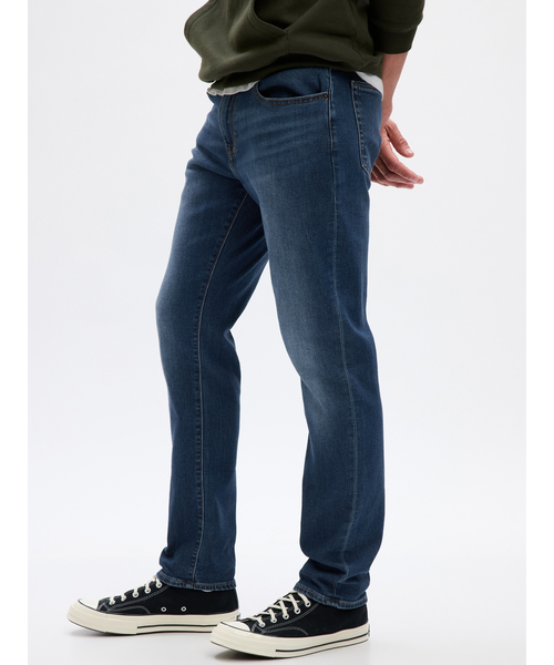 GAP(ギャップ)の「GapFlex ウォッシュウェル スリムデニム(デニムパンツ・メンズ・インディゴブルー・30W 30L/29W 30L/31W 32L/32W 32L/32W 30L/34W 32L/31W 30L/33W 32L/36W 32L/28W 30L)」の8枚目の写真