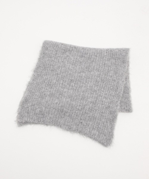 LAKOLE（ラコレ）の「カラーMIXニットマフラー / 972732（マフラー・レディース・ブルー/イエロー/グレー・FREE）」の9枚目の写真