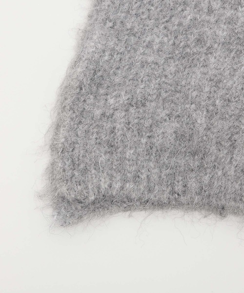 LAKOLE（ラコレ）の「カラーMIXニットマフラー / 972732（マフラー・レディース・ブルー/イエロー/グレー・FREE）」の6枚目の写真