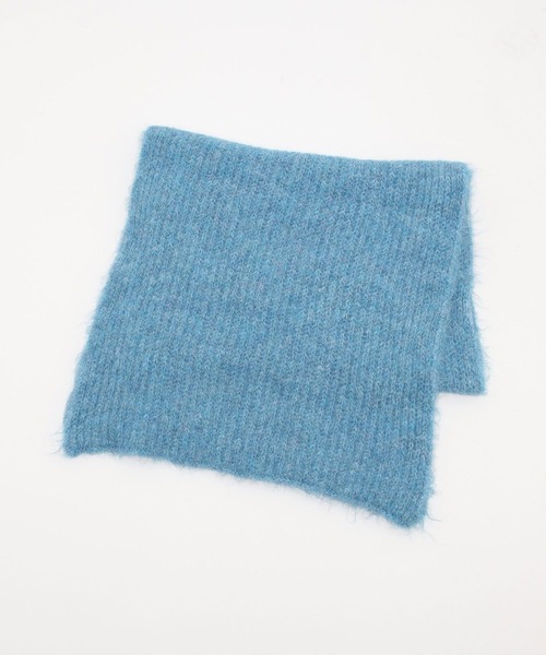 LAKOLE（ラコレ）の「カラーMIXニットマフラー / 972732（マフラー・レディース・ブルー/イエロー/グレー・FREE）」の10枚目の写真