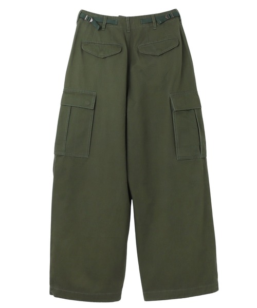 AURALEE M-65型カーゴパンツ セール】M65コットン2wayカーゴパンツ（カーゴパンツ）｜andme