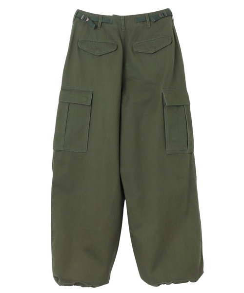 andme(アンドミー)の「M65コットン2wayカーゴパンツ(カーゴパンツ・レディース・ネイビー/ブラウン/ブラック/ベージュ/ホワイト/カーキ/キナリ・M)」の12枚目の写真