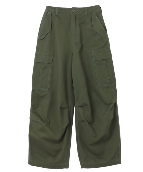 andme(アンドミー)の「M65コットン2wayカーゴパンツ(カーゴパンツ・レディース・ネイビー/ブラウン/ブラック/ベージュ/ホワイト/カーキ/キナリ・M)」の18枚目の写真