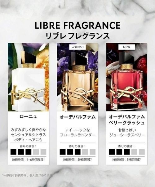Yves Saint Laurent Beaute(イヴ・サンローラン・ボーテ)の「リブレ オーデパルファム (30mL)(香水・レディース・その他・FREE)」の4枚目の写真