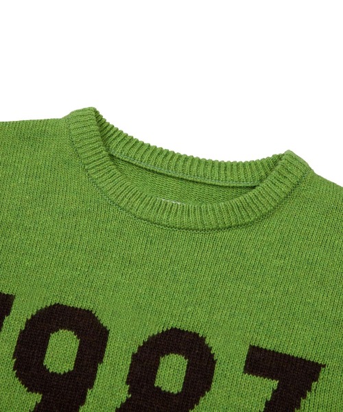 87mm(87mm)の「【UNISEX】Mmlg/1987ニット 2977127(ニット/セーター・レディース・ネイビー/グレー/ブルー/グリーン・SMALL/MEDIUM/LARGE)」の20枚目の写真