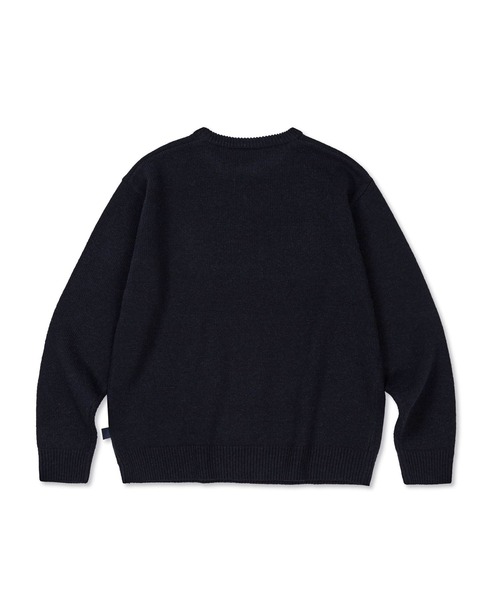 87mm(87mm)の「【UNISEX】Mmlg/1987ニット 2977127(ニット/セーター・レディース・ネイビー/グレー/ブルー/グリーン・SMALL/MEDIUM/LARGE)」の18枚目の写真