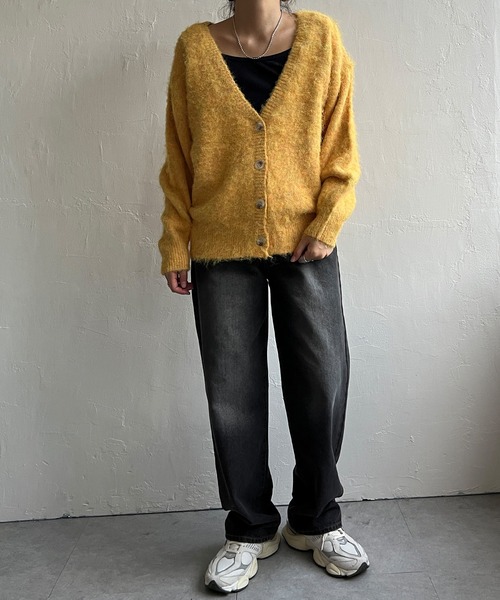 LBC（エルビーシー）の「ふんわりMIXカーディガン（カーディガン/ボレロ・レディース・イエロー/ベージュ/グレー/ブルー・M）」の21枚目の写真