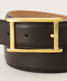 アトリエ アンボワーズ H Buckle Belt　ダークブラウン　ゴールド Spick＆Span ベルト ATELIER AMBOISE / アトリエ アンボワーズ H