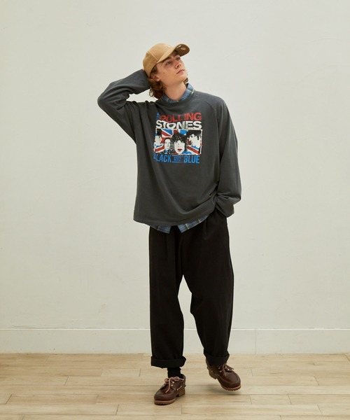 The Rolling Stones スタッズ オーバーサイズTシャツ 51cBfXWqfUL._UY350_.jpg