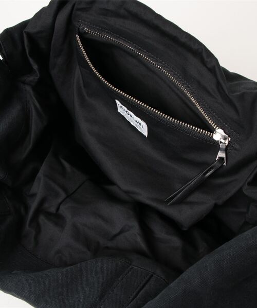 ORCIVAL（オーシバル）の「HORIZONTAL GATHERED BAG（トートバッグ・レディース・ブラック・FREE）」の4枚目の写真