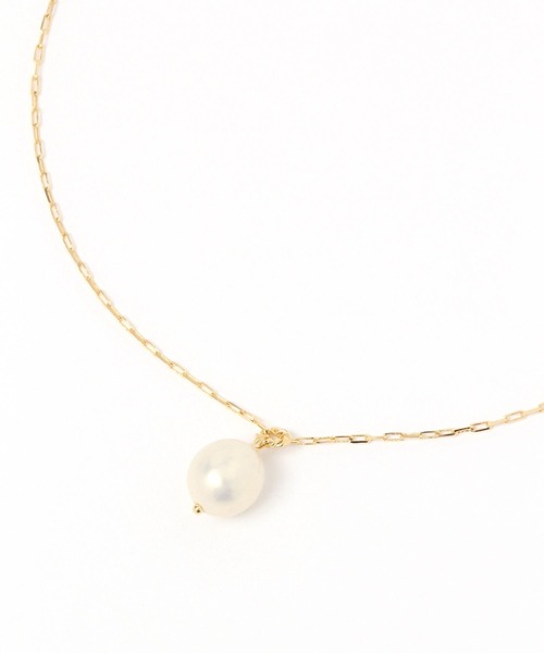 studio CLIP（スタディオクリップ）の「ガラスパールスライドネックレス（ネックレス・レディース・その他1/その他2・FREE）」の2枚目の写真