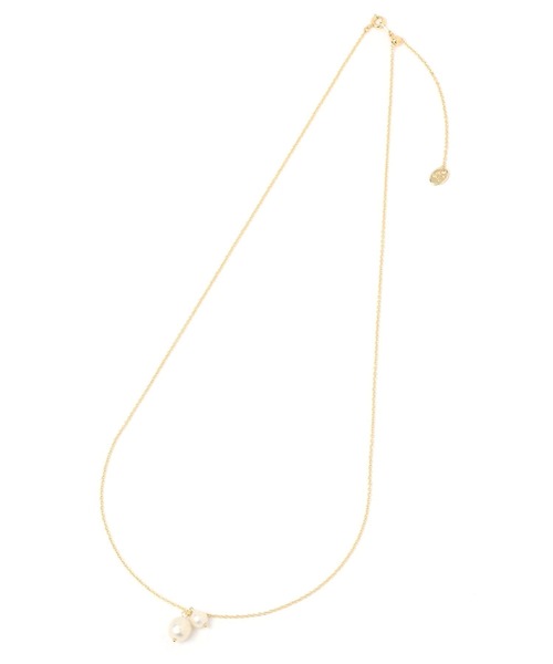 studio CLIP（スタディオクリップ）の「ガラスパールスライドネックレス（ネックレス・レディース・その他1/その他2・FREE）」の3枚目の写真