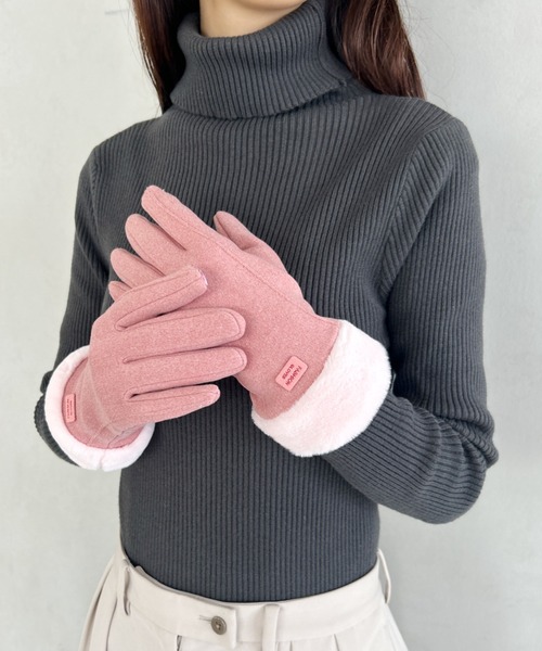 セール】スマホ対応ファー手袋（手袋）｜wears（ウェアーズ）の