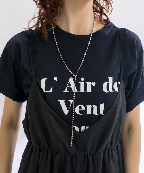 RIVE DROITE（リヴドロワ）の「ボールチェーンアジャストネックレス（ネックレス・レディース・シルバー/ゴールド・FREE）」の2枚目の写真