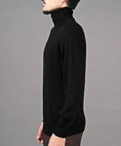 定価18万 Shanshan Ruan ダークグレー タートルネック ニット M ニット タートルネック メンズ[品番：LU000009064]｜LUXSTYLE