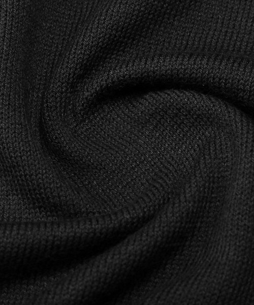 LUXSTYLE（ラグスタイル）の「12G天竺タートルネックニット（ニット/セーター・メンズ・ホワイト/ブラック・M/XL/L）」の13枚目の写真