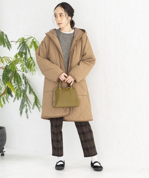 studio CLIP（スタディオクリップ）の「5ゲージ ふわふわベスト（ベスト・レディース・ベージュ/マスタード/グレー・FREE）」の8枚目の写真