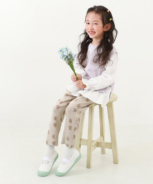 devirock（デビロック）の「ガールズデザイン ゆったりフィット 上履き(上靴) インソール2枚付き（スリッポン・キッズ・ピンク/ライトパープル/ブルー系7/ミント/イエロー/ホワイト・17.0cm/19.0cm/23.0cm/16.0cm/22.0cm/21.0cm/18.0cm/20.0cm）」の17枚目の写真