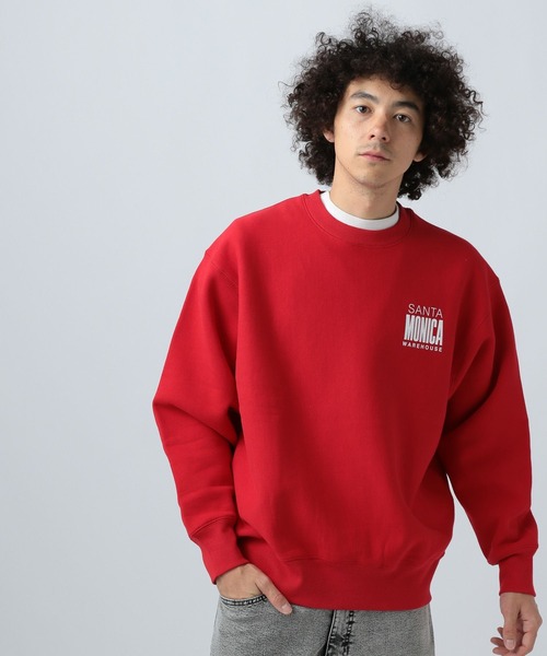 BAYFLOW(ベイフロー)の「GOODDAY CITYプルオーバー(スウェット・メンズ・ブラック/杢グレー/グレー系/グリーン/ネイビー/レッド・MEDIUM/LARGE)」の8枚目の写真