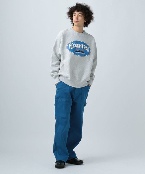 BAYFLOW(ベイフロー)の「GOODDAY CITYプルオーバー(スウェット・メンズ・ブラック/杢グレー/グレー系/グリーン/ネイビー/レッド・MEDIUM/LARGE)」の10枚目の写真